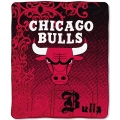 Chicago Bulls NBA Micro Raschel Blanket 50" x 60"