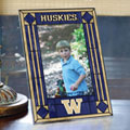 Washington Huskies NCAA College 9" x 6.5" Vertical Art-Glass Frame