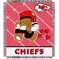 Kansas City Chiefs NFL Baby 36" x 46" Triple Woven Jacquard Throw