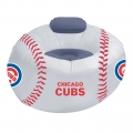 Chicago Cubs MLB Vinyl Inflatable Chair w/ faux suede cushions