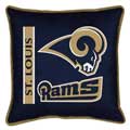 St. Louis Rams Side Lines Toss Pillow