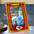 Kansas City Chiefs NFL 9" x 6.5" Vertical Art-Glass Frame