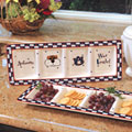 Auburn Tigers NCAA College Gameday Ceramic Relish Tray