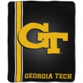Georgia Tech Yellow Jackets College "Jersey" 50" x 60" Raschel Throw