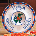 Florida Gators NCAA College 14" Ceramic Chip and Dip Tray