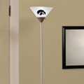 Iowa Hawkeyes NCAA College Torchiere Floor Lamp