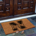 Nebraska Huskers NCAA College Rectangular Outdoor Flocked Door Mat