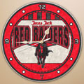 Texas Tech Red Raiders NCAA College 12" Round Art Glass Wall Clock