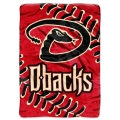 Arizona Diamondbacks MLB "Tie Dye" 60" x 80" Super Plush Throw