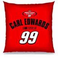 #99 Carl Edwards 18" Red Toss Pillow