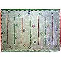 Southwest Bubbles Rug (6' x 9')