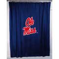 Mississippi Ole Miss Rebels Locker Room Shower Curtain