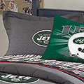 New York Jets NFL Team Denim Pillow Sham