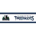 Minnesota Timberwolves 5 1/4" Tall Wallpaper Border