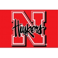 Nebraska Cornhuskers NCAA College 39" x 59" Acrylic Tufted Rug