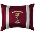 Mississippi State Bulldogs Side Lines Pillow Sham