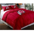Utah Utes College Twin Chenille Embroidered Comforter Set with 2 Shams 64" x 86"