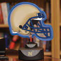 Navy Midshipmen US Military Neon Helmet Table Lamp