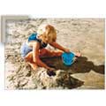 Beach Blonde - Contemporary mount print with beveled edge