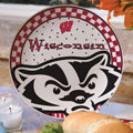 Wisconsin Badgers NCAA College 11" Gameday Ceramic Plate