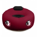 Florida State FSU Seminoles NCAA College Vinyl Inflatable Chair w/ faux suede cushions