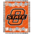 Oklahoma State Cowboys NCAA College Baby 36" x 46" Triple Woven Jacquard Throw