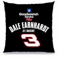 #3 Dale Earnhardt Sr. 18" Black GM Goodwrench Toss Pillow