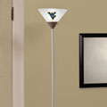 West Virginia Mountaineers NCAA College Torchiere Floor Lamp