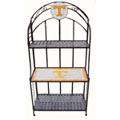 NCAA Tennessee Volunteers Stained Glass Bakers Rack