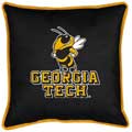 Georgia Tech Yellowjackets Side Lines Toss Pillow