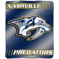 Nashville Predators NHL Micro Raschel Blanket 50" x 60"