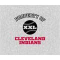 Cleveland Indians 58" x 48" "Property Of" Blanket / Throw