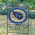 Tennessee Titans NFL Stained Glass Outdoor Yard Sign