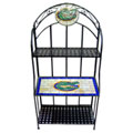 NCAA Florida Gators Stained Glass Bakers Rack