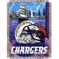 San Diego Chargers NFL "Home Field Advantage" 48" x 60" Tapestry Throw
