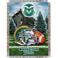 Colorado State Rams NCAA College "Home Field Advantage" 48"x 60" Tapestry Throw