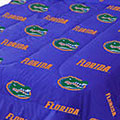 Florida Gators 100% Cotton Sateen Window Valance - Blue