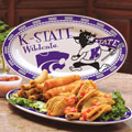 Kansas State Wildcats NCAA College 12" Ceramic Oval Platter