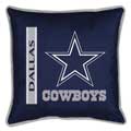 Dallas Cowboys Side Lines Toss Pillow