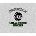 Milwaukee Bucks 58" x 48" "Property Of" Blanket / Throw