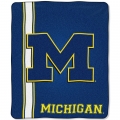 Michigan Wolverines College "Jersey" 50" x 60" Raschel Throw