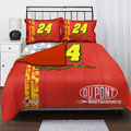 Jeff Gordon 24 NASCAR Twin Comforter Set with 2 Shams 63" x 86"