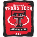 Texas Tech Red Raiders College "Property of" 50" x 60" Micro Raschel Throw