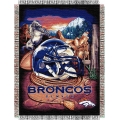 Denver Broncos NFL "Home Field Advantage" 48" x 60" Tapestry Throw