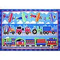 Trains, Planes & Trucks Rug (39" x 58")