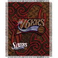 Philadelphia 76ers NBA 48" x 60" Triple Woven Jacquard Throw