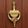 New Jersey Devils NHL Brass Door Knocker