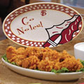 Florida Seminoles NCAA College 12" Gameday Ceramic Oval Platter