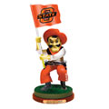 Oklahoma State Cowboys NCAA College Flag Holding Mascot Figurine