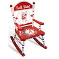 University of Alabama Team Rocking Chair